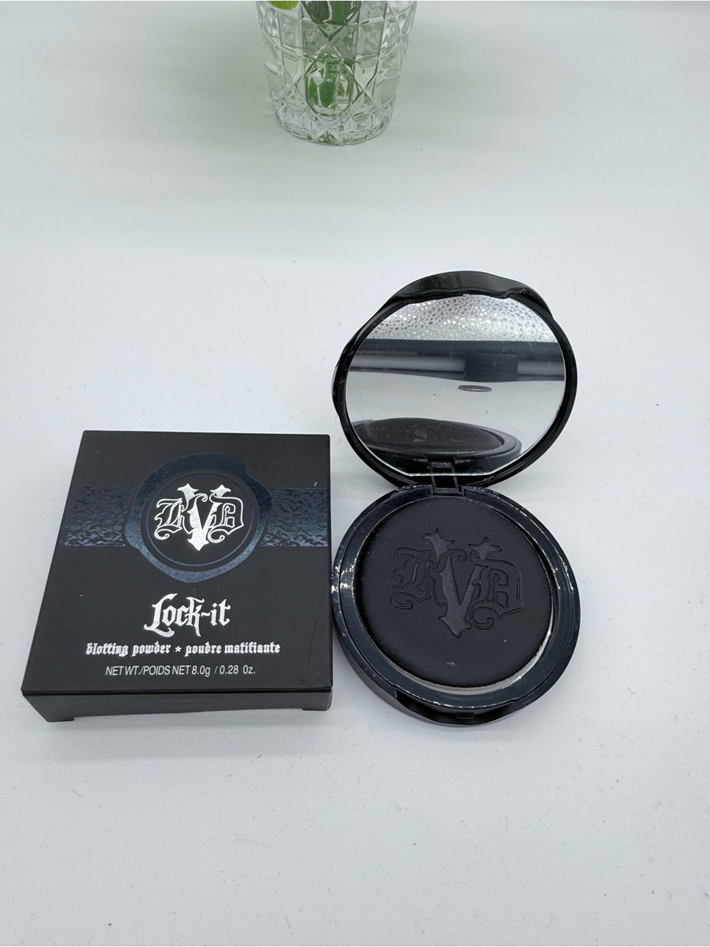 KVD Kat Von D Lock-It Fair Finishing Powder Full Size 0.28oz NIB NEW